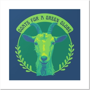 Goats For A Green Globe Posters and Art